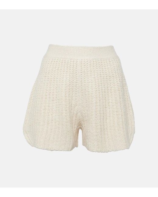 Loro Piana Natural Silk Shorts
