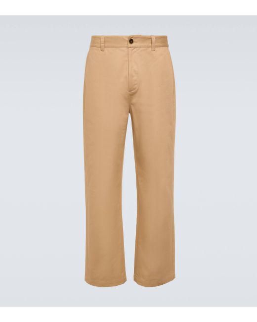 Pantalon droit en coton Marni pour homme en coloris Natural