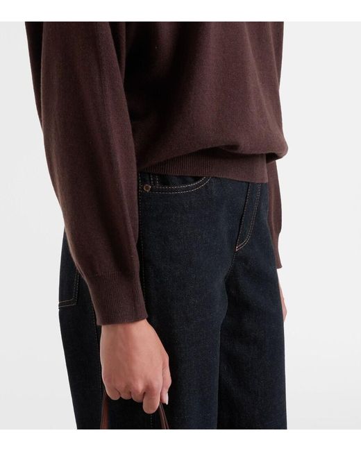Brunello Cucinelli Brown Cashmere Sweater