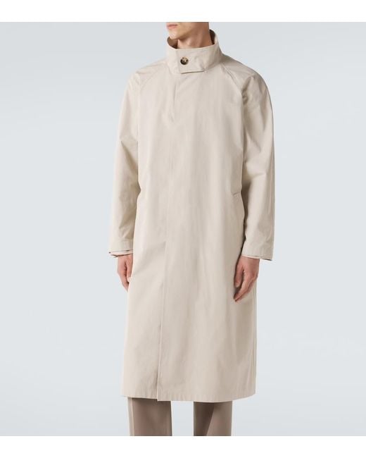 The Row Natural Nivara Cotton Poplin Coat for men