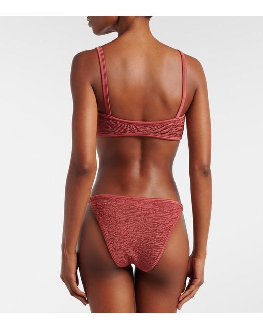 Hunza G Red Iris Bikini