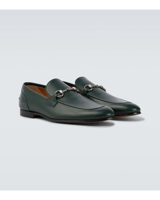 Gucci Jordaan Herrenloafer, Größe in Green für Herren