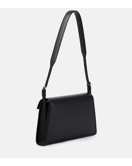 SAVETTE Black Schultertasche Symmetry 26 Aus Leder