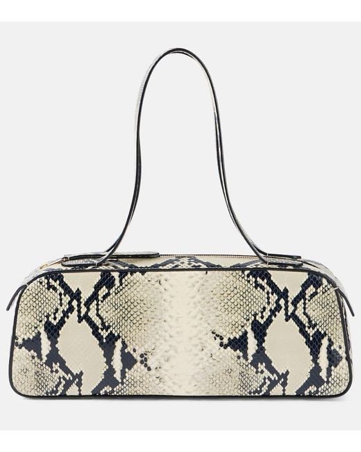 Borsa A Spalla Simona di Khaite in Metallic