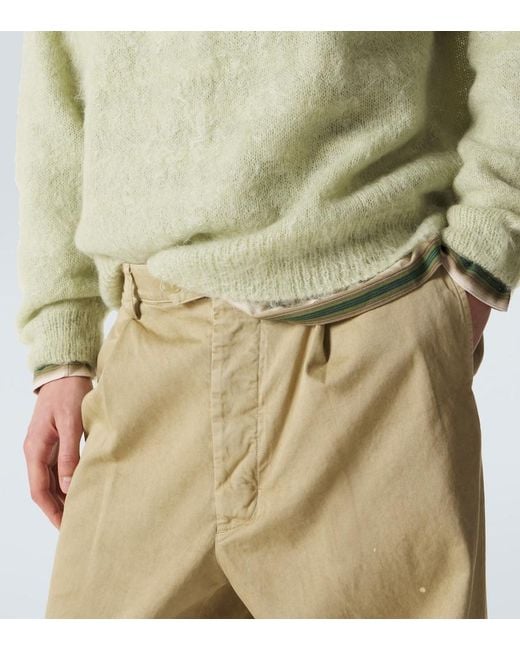 Pullover di Auralee in Natural da Uomo