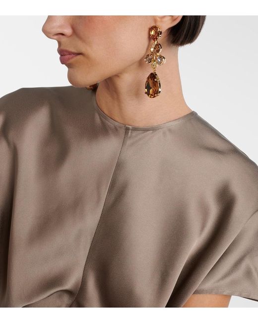 Jennifer Behr Metallic Ohrringe Jillian, 18Kt Vergoldet