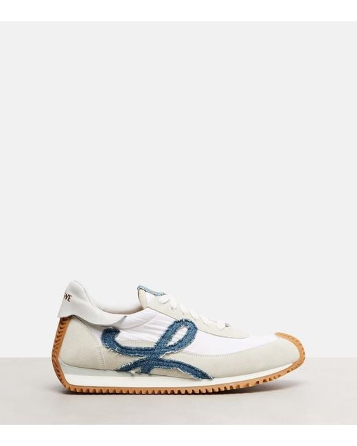 Sneakers Flow Runner 2.0 di Loewe in White