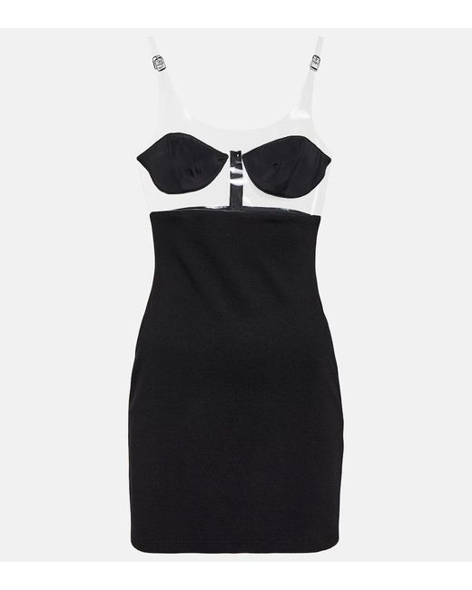 Christopher Kane Black Desire Minidress