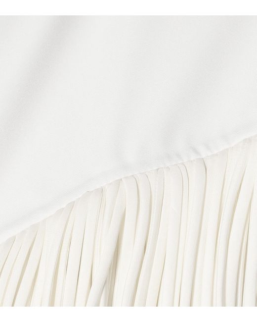 Moncler Genius Fringe-embellished Ski Suit in White | Lyst