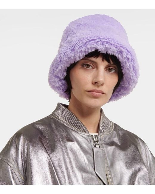 Ruslan Baginskiy Purple Teddy Bucket Hat