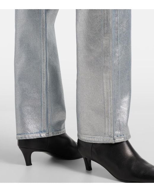 Agolde Blue 90's Straight Jeans