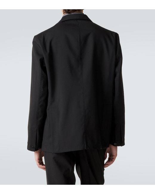 STÒFFA Black Wool Blazer for men