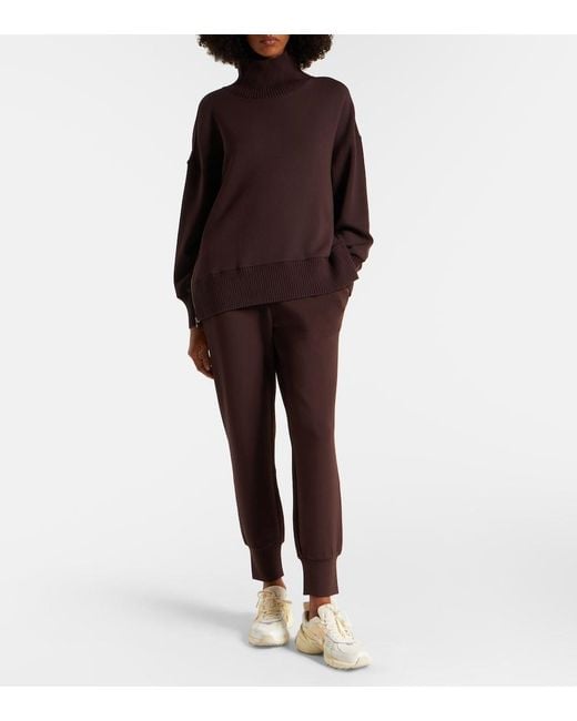 Pull Barker A Col Roule Varley en coloris Brown