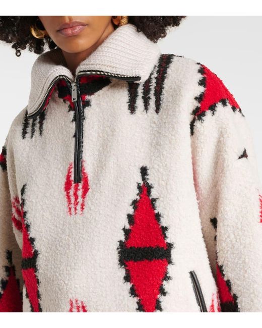 Isabel Marant Red Pullover Marner