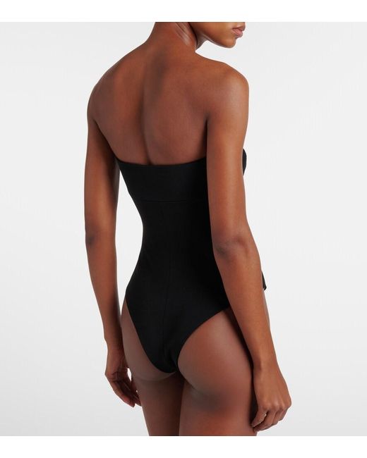 Balmain Black Body Aus Crepe