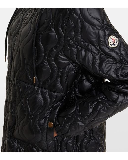 Moncler Black Balette Quilted Down Jacket