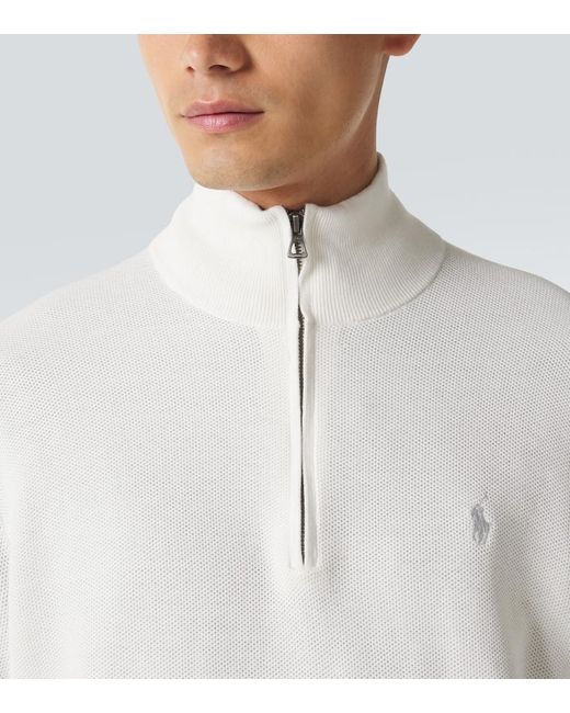 Pullover di Polo Ralph Lauren in White da Uomo