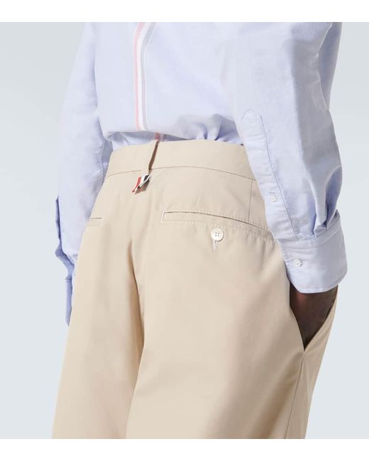 Thom Browne Natural Straight Pants for men