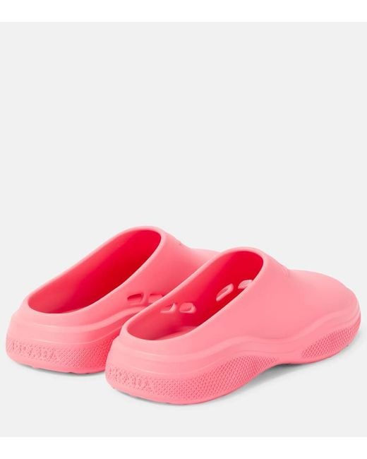 Prada Multicolor Slippers Mellow De Goma