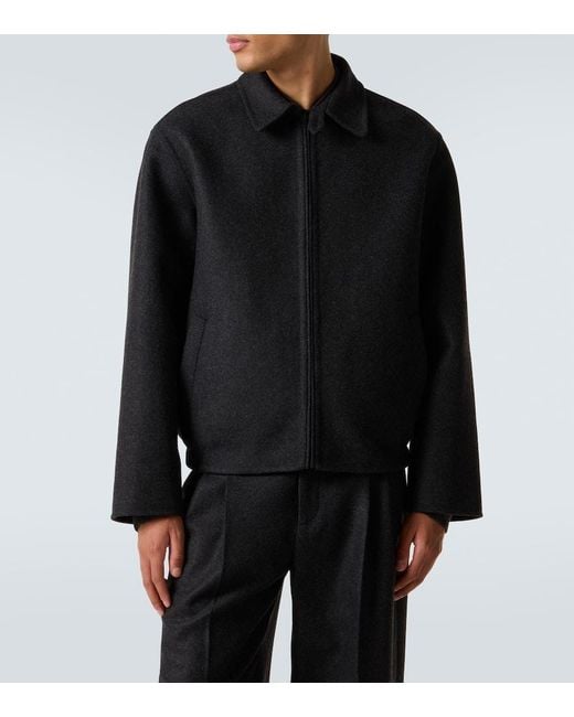 The Row Jacke Dantes Aus Wolle Und Kaschmir in Black für Herren