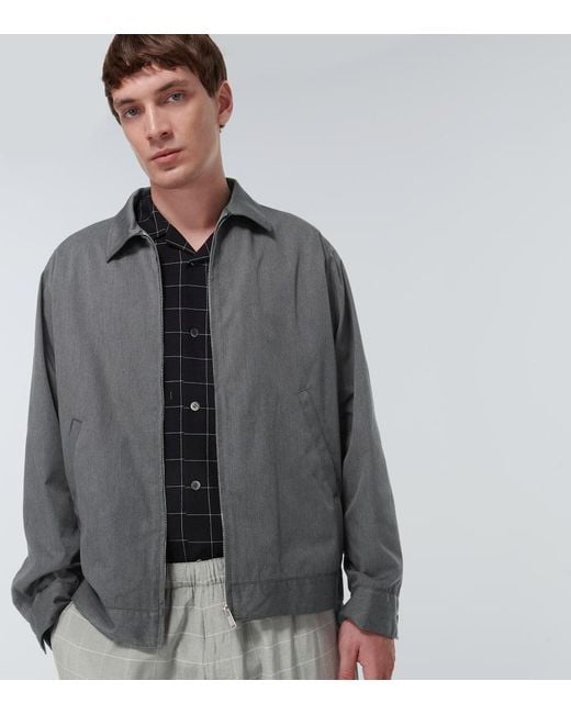 Undercover Gray Blouson Jacket for men