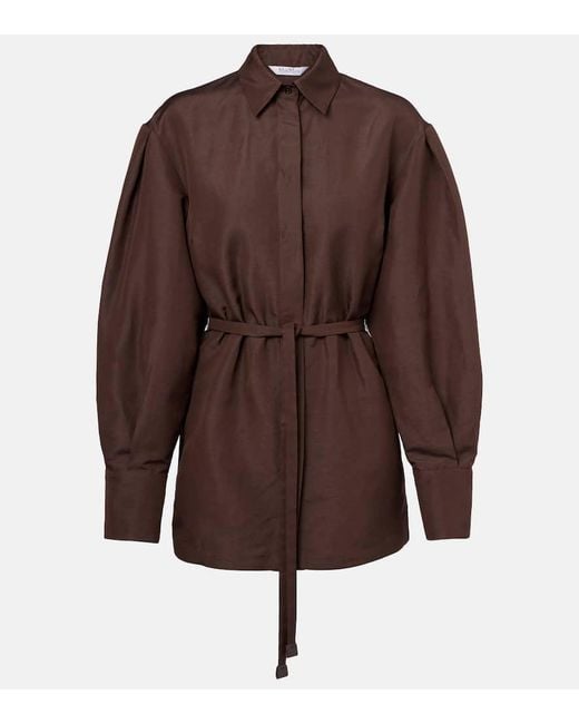 Camicia Affari di Max Mara in Brown