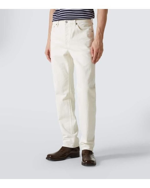 Jeans Regular The Straight di FRAME in White da Uomo