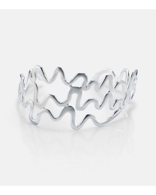 YSSO Metallic Shore-Plated Cuff Bracelet