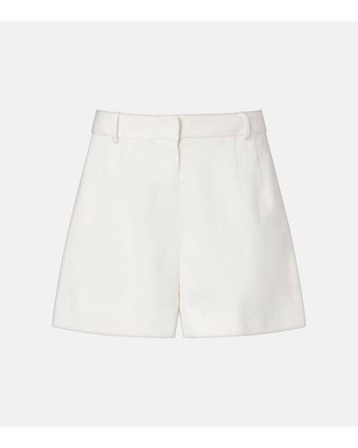 Faithfull The Brand White Gino High-Rise Shorts