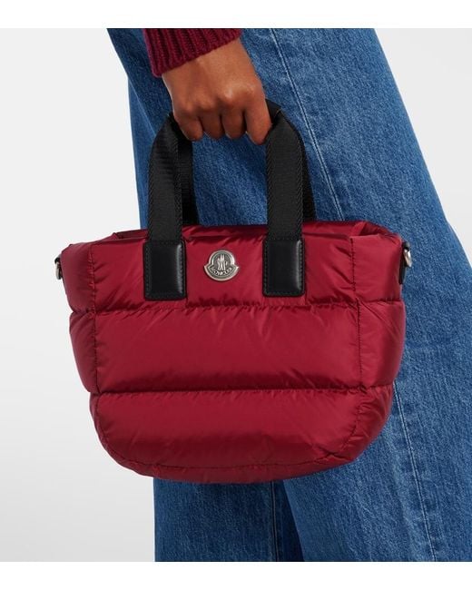 Moncler Red Tote Bag Caradoc Mini