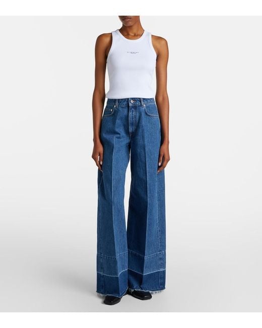 Jeans Anchos Givenchy de color Blue