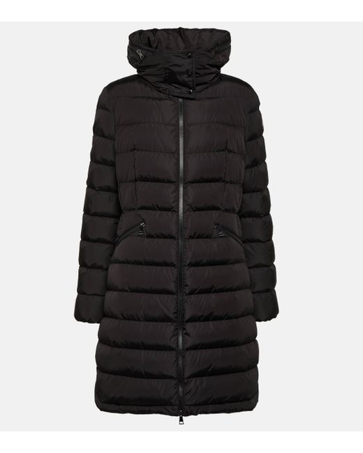 Manteau doudoune Flammette Moncler en coloris Black