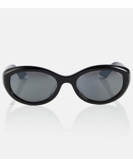 Khaite Brown X Oliver Peoples 1969c Oval Sunglasses