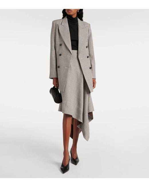 Gonna Midi Mouline Duparc di Joseph in Gray