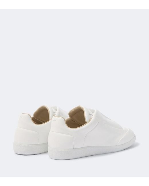 Maison Margiela White Future Low-Top Leather Sneakers for men