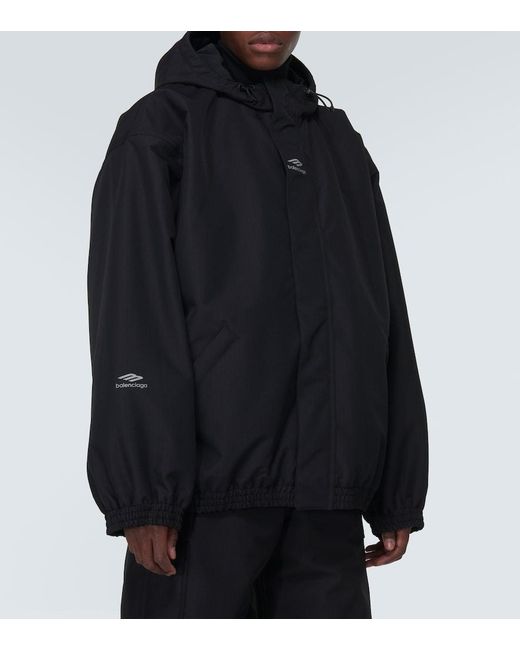 Balenciaga Black 'Skiwear' Parka for men