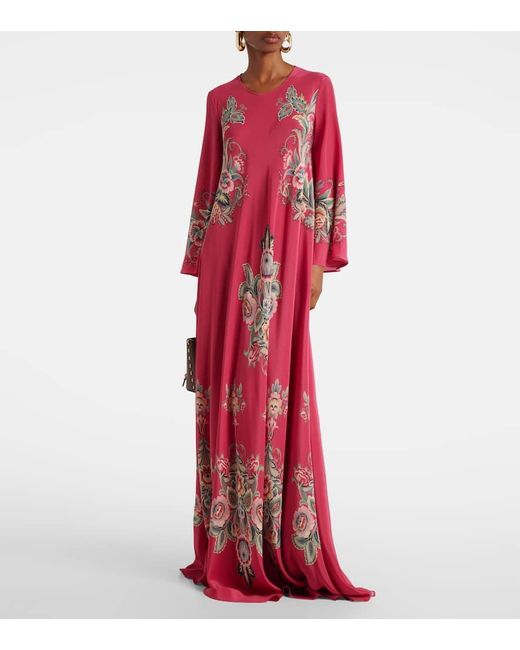 Abito Lungo di Etro in Red