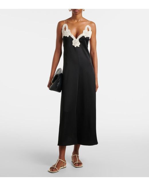 Jil Sander White Leather Thong Sandals