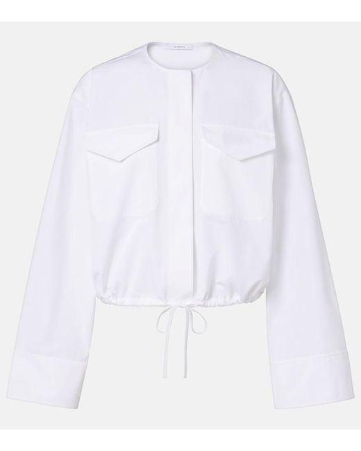 Camicia Cropped di Givenchy in White