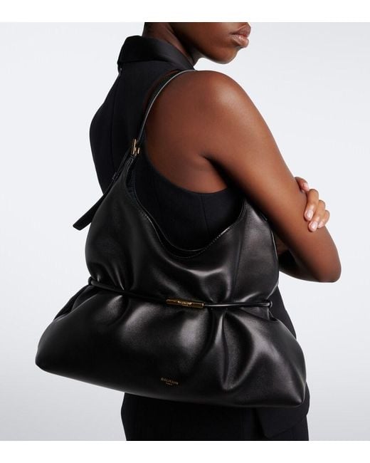 Shopper Sphynx Medium di Balmain in Black