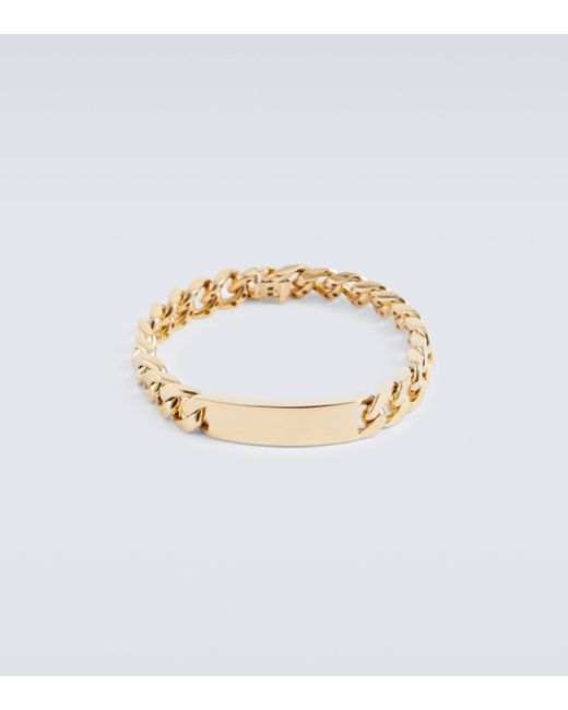 SHAY Metallic 18kt Gold Chain Bracelet for men