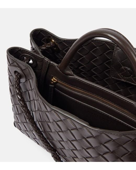 Bottega Veneta Black East-West Andiamo Leather Tote Bag