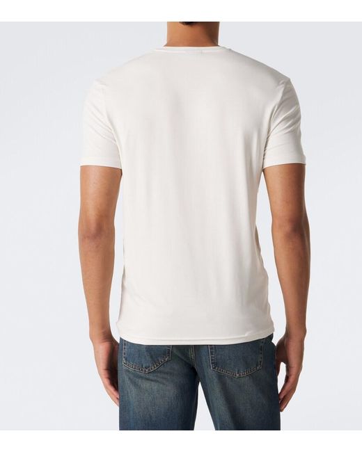 Gucci White Jersey T-Shirt for men