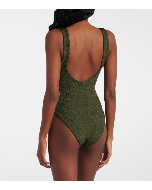 Hunza G Green Celine Swimsuit