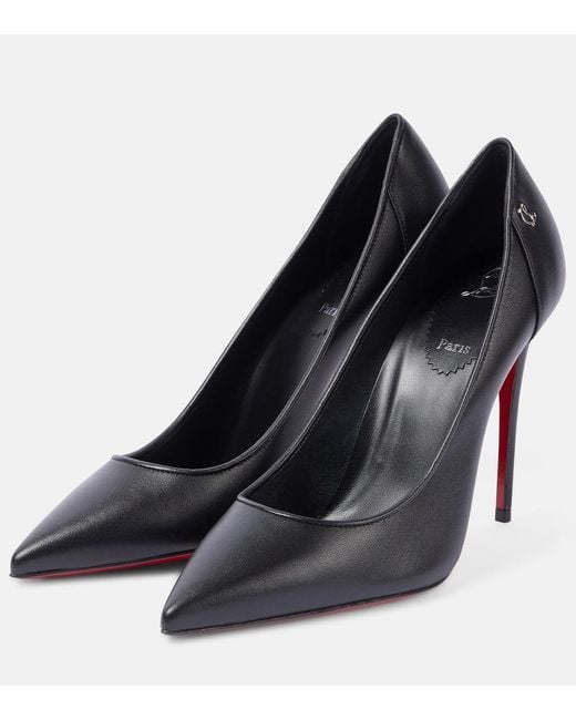 Christian Louboutin Black Sporty Kate Nappa Pumps 100