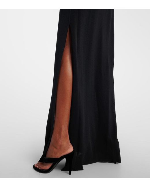 Maxi Dresses Alaïa de color Black
