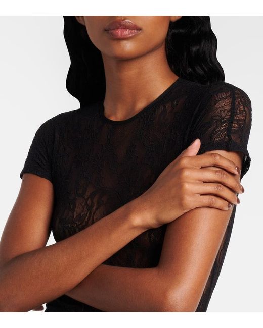 Body De Encaje Wardrobe NYC de color Black