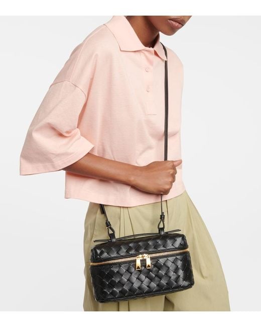 Bottega Veneta Black Schultertasche Bang Bang Aus Leder