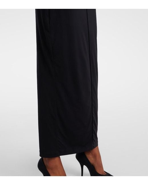 Wardrobe NYC Blue Knitted Maxi Dress
