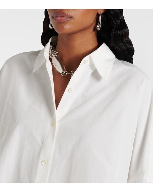 Dries Van Noten White Oversized Shirt